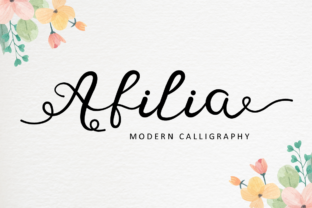 Afilia Font: A Friendly Script for Social Campaigns