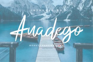 Anadego Font: A Friendly Script for Modern Web Design