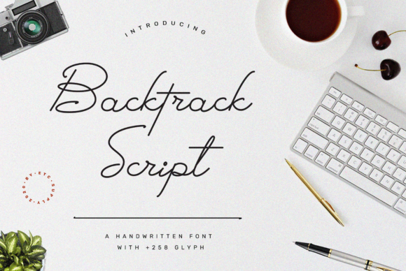 Backtrack Script: A Flowing Handwritten Font for Editors