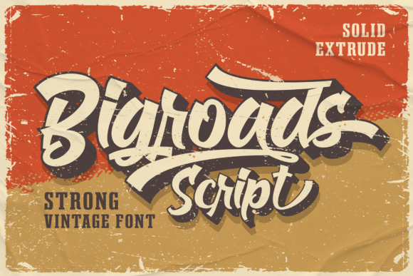 Bigroads Script: A Bold Typeface for Editorial Design