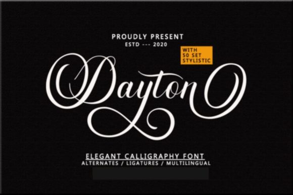 Dayton Script: A Handwritten Font for Makers