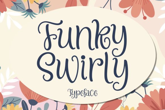 Funky Swirly: A Playful Script Font for Editors