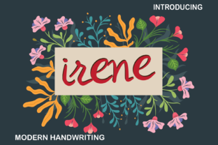 Irene: A Friendly Handwritten Font for Web Design