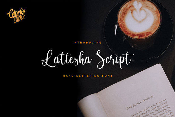 Lattesha Script: A Handwritten Font for Modern Web Design