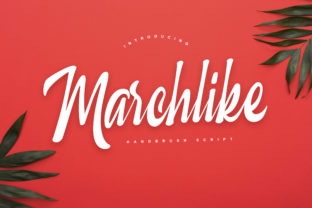 Marchlike: A Friendly Handwritten Font for Makers