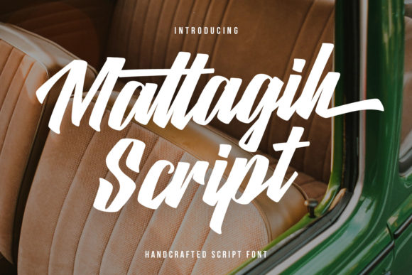 Matlagih Script: A Bold Typeface for Editorial Design