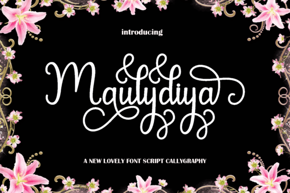 Maulydiya: A Friendly Script Font for Modern Web Design