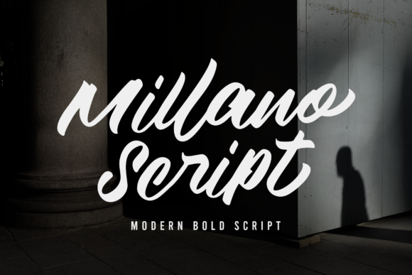 Millano Script: A Bold Handwritten Font for Makers