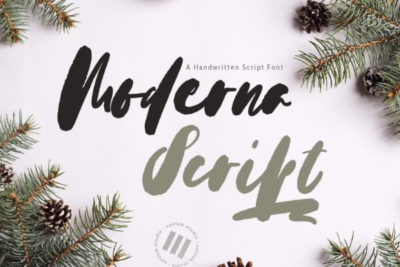 Moderna Script: A Timeless Typeface for Makers