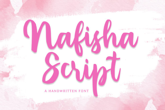Nafisha Script: A Timeless Handwritten Typeface