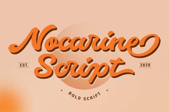 Nocarine Script: The Perfect Handwritten Font for Crafters