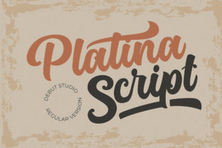 Platina Script Font Review for Web Design
