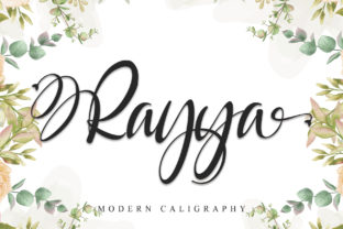 Rayya: A Modern Calligraphy Font for Editorial Design
