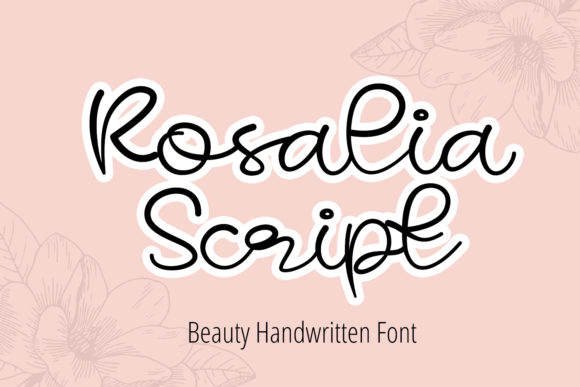 Reviewing Rosalia Script for Brand Design