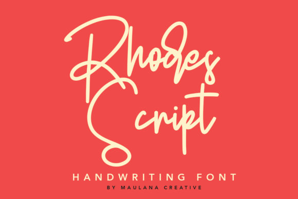 Rhodes Script Font: Elevate Your Brand Identity