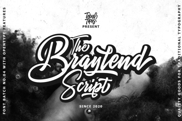 The Braylend Script: A Handwritten Font for Branding