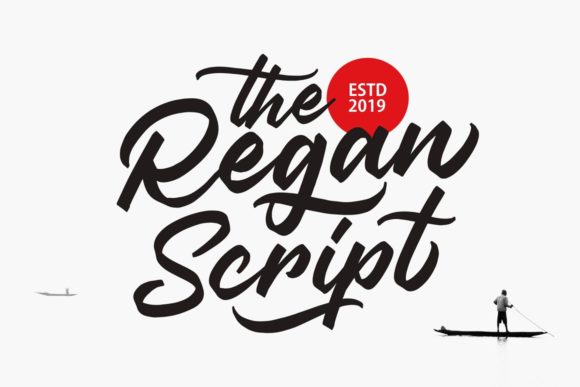 The Regan Script: A Bold Handwritten Font for Web Design